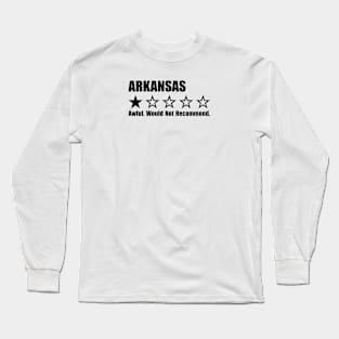 Arkansas One Star Review Long Sleeve T-Shirt